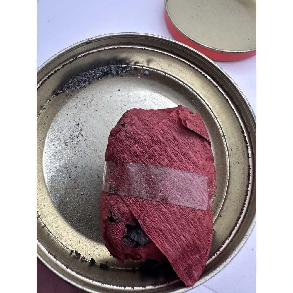 A Lump of Coal Tin Naughty Gift Gag Christmas Santa Tin‎ Box Company